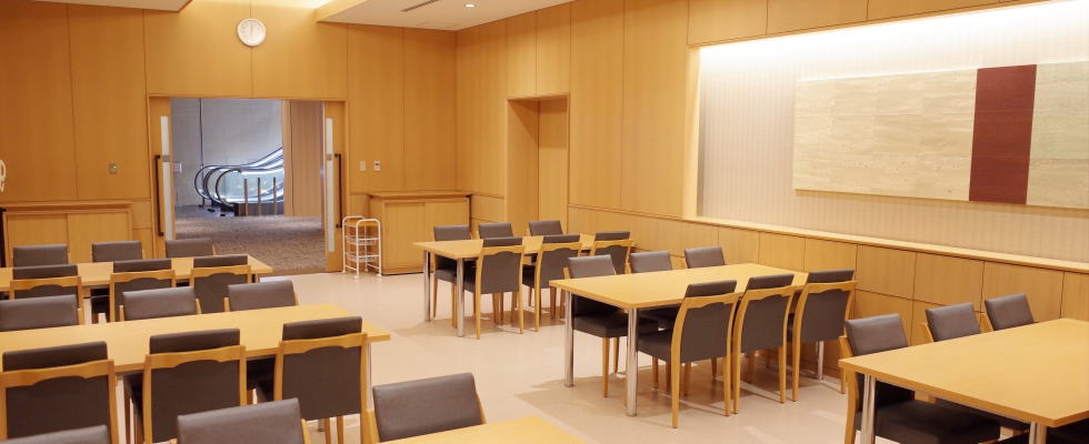 東京都内最新の火葬場併設斎場 葬儀式場用の控室