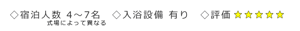 宿泊に対する評価